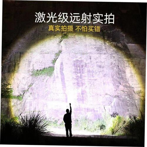 5000LM可变焦xl - l T6 LED手电筒手电筒灯 - 图2