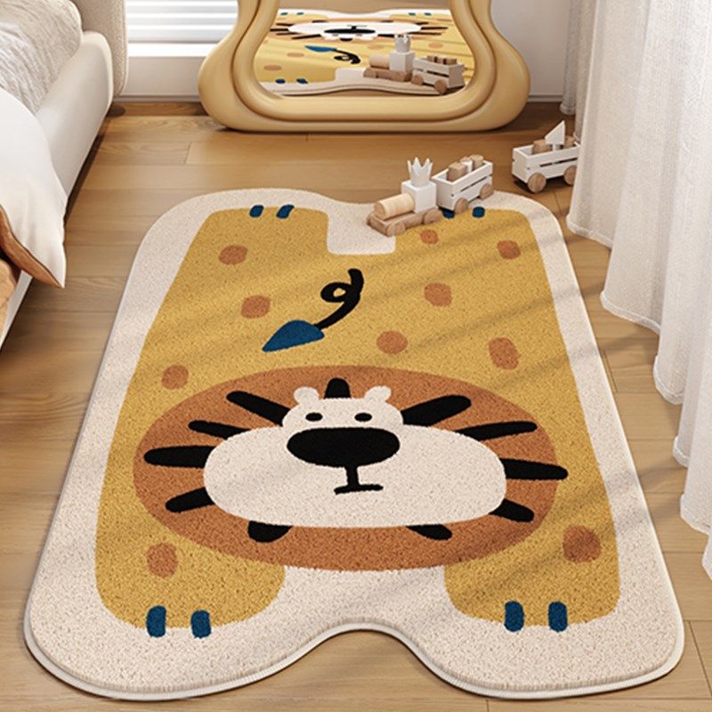 儿童房间床边毯女孩卧室床头地毯卡通地垫家用房间床前客厅爬爬垫,淘宝优惠券,粉丝福利购,淘宝优惠卷