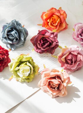 PCS Artificial Silk White Roses Wedding Home Decoration