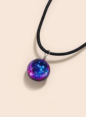 New Mysterious Universe Colored Starry Glass Pendant Luminou