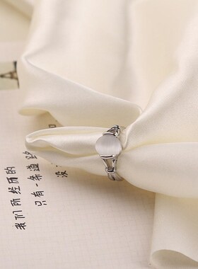 Ring Bella Opals Silver Plated Fashion Hot New Simple Classi