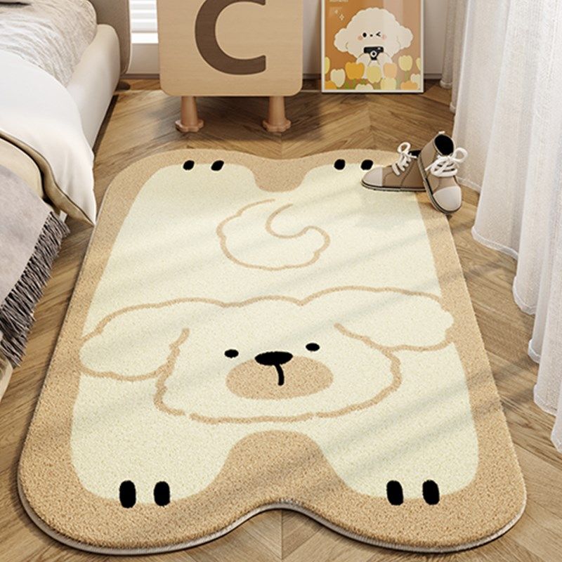 儿童房间床边毯女孩卧室床头地毯卡通地垫家用房间床前客厅爬爬垫,淘宝优惠券,粉丝福利购,淘宝优惠卷