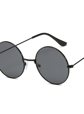 2020 Retro Round Pink Sunglasses Woman Brand Designer Sun Gl