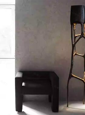 电视柜沙发旁边枝装形树干落地灯W126酒客艺厅店样板房设计术饰品