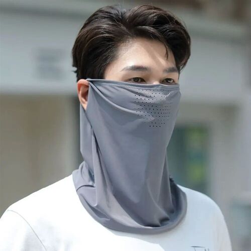 Fashion Sunscreen Mask For Men Women Summer Face Neck UV Pro - 图0