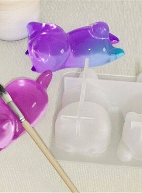 Animal Fondant Molds, 3D Shaped Silicone Moulds, Pen Holder