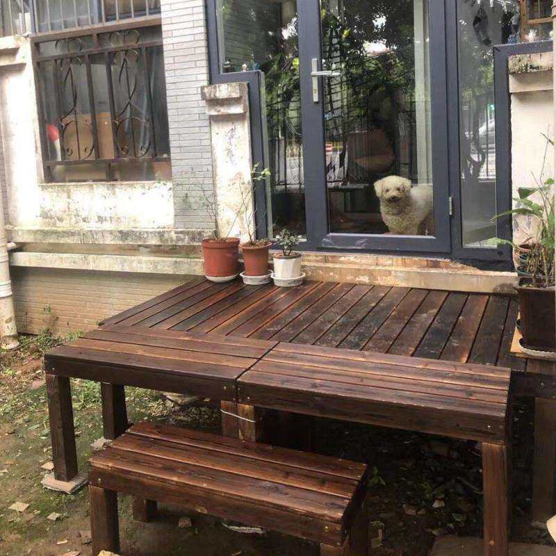 户外防腐木地板阳台庭院实木平台花园榻榻米台阶露台木地台摆摊,淘宝优惠券,粉丝福利购,淘宝优惠卷