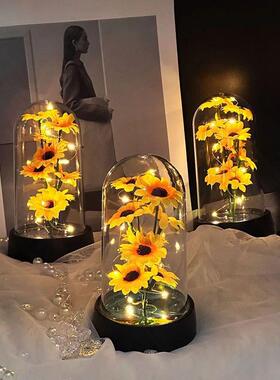 Graduation+season+gift+small+sunflower+plastic+set+Mothers