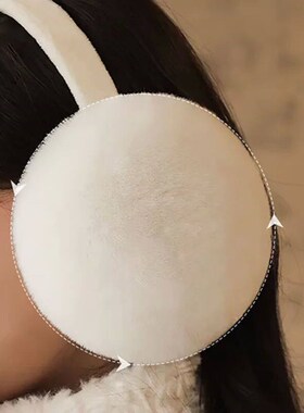 Solid Soft Plush Ear Keep Warmer Winter Earmuffs for Women M