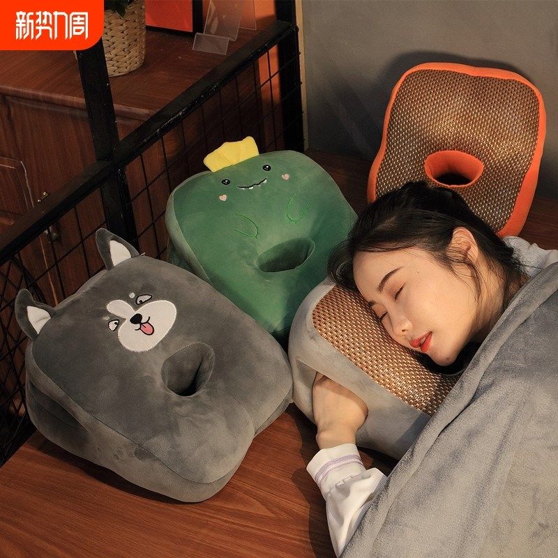 午睡枕趴睡枕办公室午休枕学生趴桌子睡觉小枕头儿童卡通抱枕靠垫,淘宝优惠券,粉丝福利购,淘宝优惠卷
