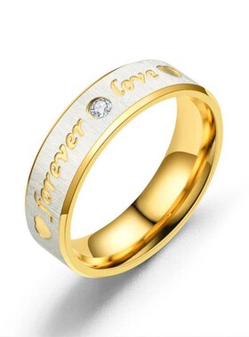 Ring fashion new double bevel sand face with  pair ring men