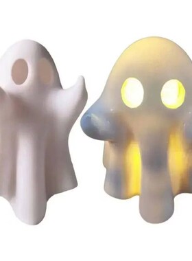 Halloween Glowing Middle Finger Ghost Mini Despise Ghost Tab