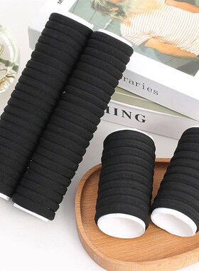 50/100pcs Black Hair Bands for Women Girls Hairband High Ela