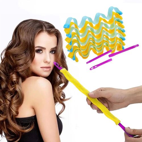 Harmless Soft Hair Curlers Heatless  DIY Magic Wave Curls Ro - 图3