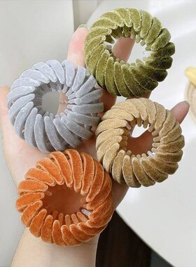 tail Hair Rings Clips Hair Clips Women Bird Nest Shaped Hair