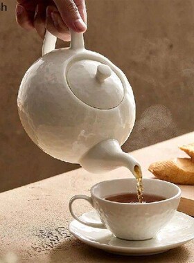 White Porcelain Teapot Restaurant Longjing Puer Tea Maker