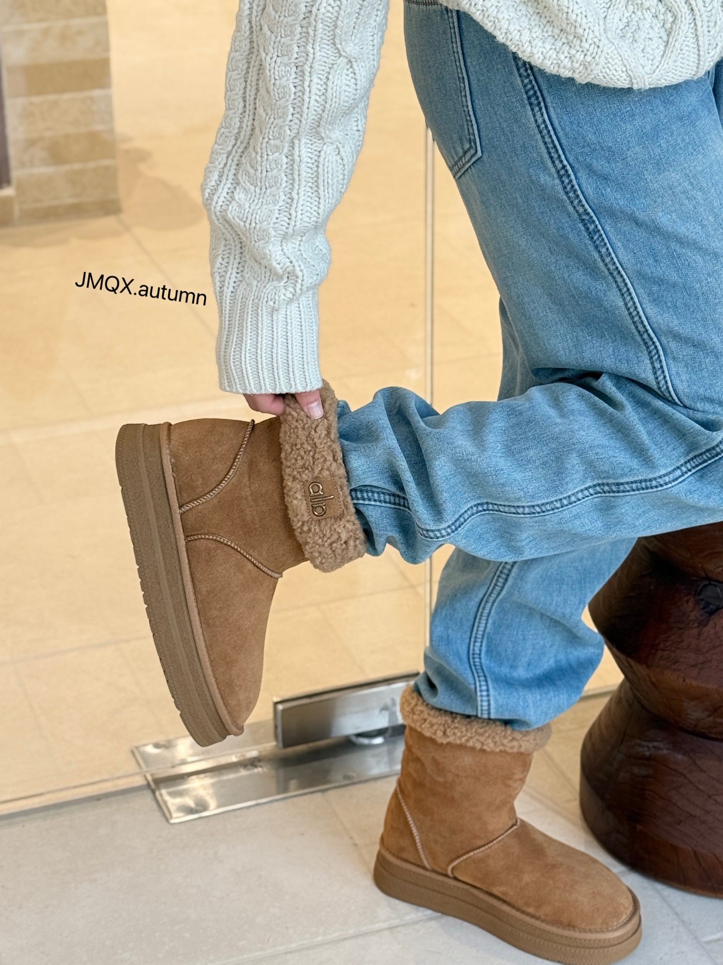 雪地靴女两穿2025新款冬季加绒保暖厚底短靴真皮羊毛防滑棉靴棉鞋,淘宝优惠券,粉丝福利购,淘宝优惠卷