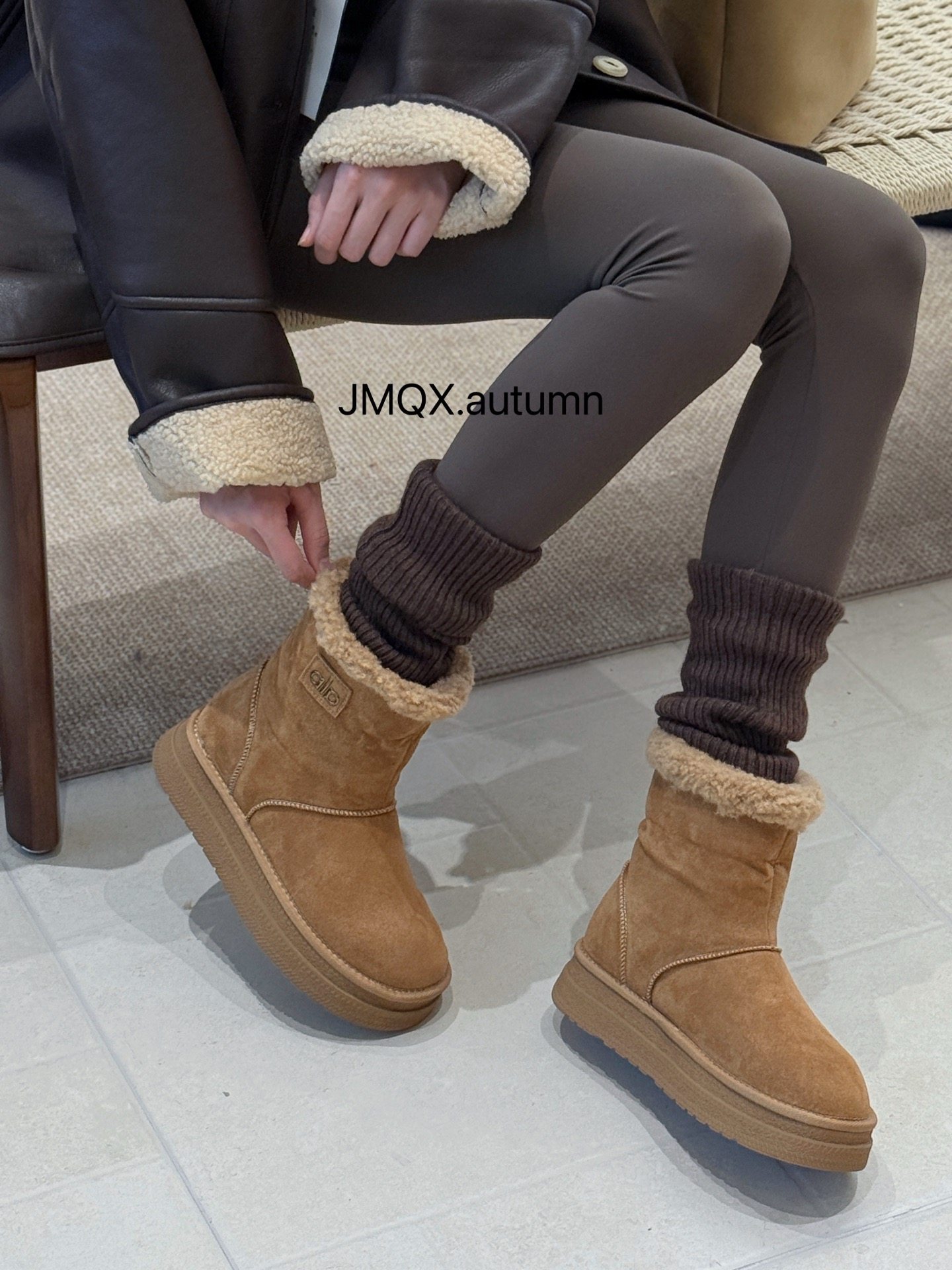 雪地靴女两穿2025新款冬季加绒保暖厚底短靴真皮羊毛防滑棉靴棉鞋,淘宝优惠券,粉丝福利购,淘宝优惠卷