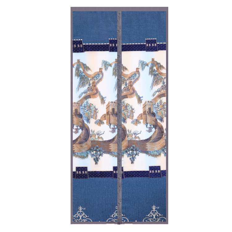 纱门帘防蚊魔术贴磁性加密免打孔仙气雪尼尔玄关家居透风新中式,淘宝优惠券,粉丝福利购,淘宝优惠卷