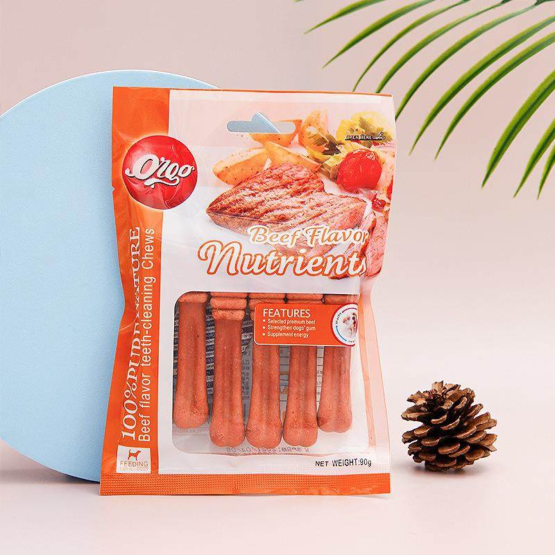 欧果狗狗磨牙骨牙刷骨中小型犬咬胶泰迪比熊奶香芝士奖励训练零食,淘宝优惠券,粉丝福利购,淘宝优惠卷