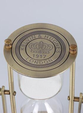 厂家金玻璃沙漏创意属礼品摆沙漏计摆时器件摇HJ002欧式家居摆件