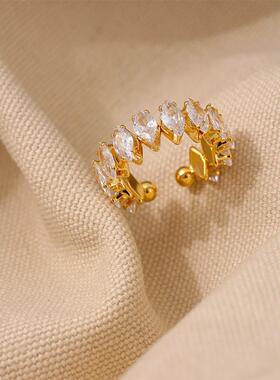 Yhpup Waterproof Luxury Shiny 3A Cubic Zirconia Exquisite St