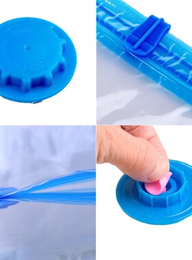 Vacuum Storage Bags Set Transparent Clothes Organizer Seal 1