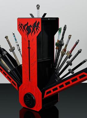 古代兵器十三式无双剑匣少年歌行剑带鞘九黄新年礼物收藏收纳盒