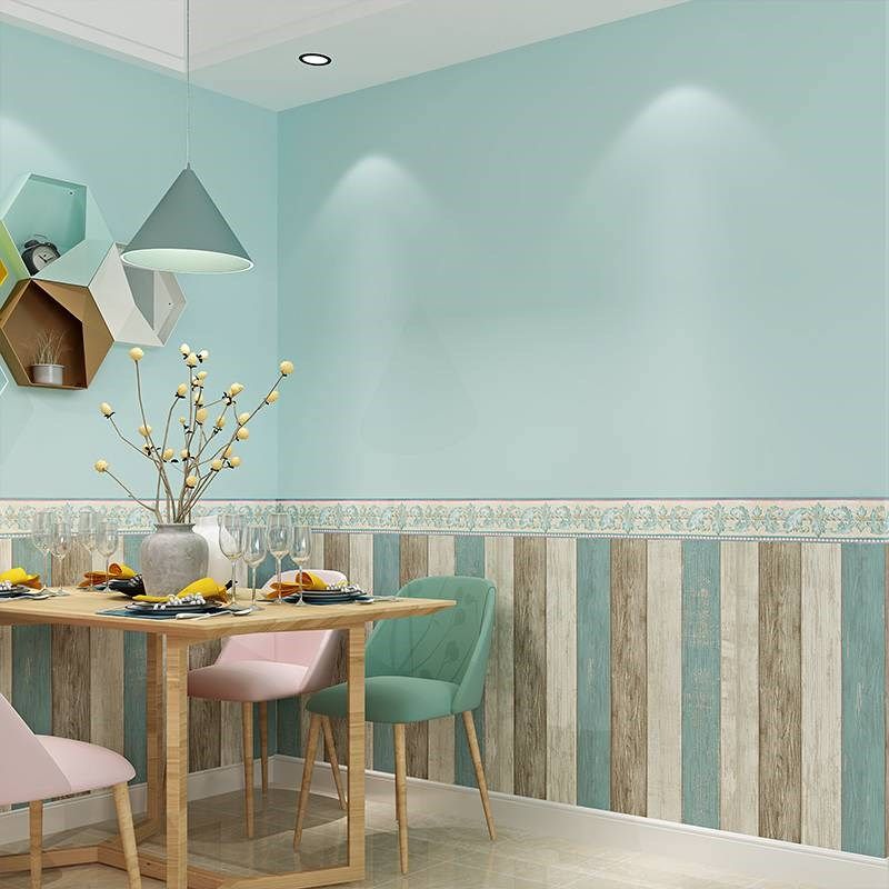 7N蓝色墙纸自粘防水深蓝色地中海壁纸男宿舍衣柜书桌翻新贴纸即,淘宝优惠券,粉丝福利购,淘宝优惠卷