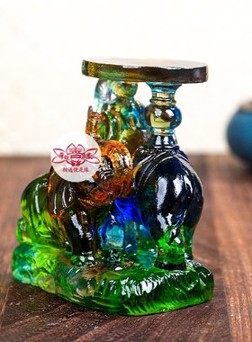 20蛇年宋韶光吉祥物生肖属牛太平有象吊坠宋绍光招财琉璃摆件