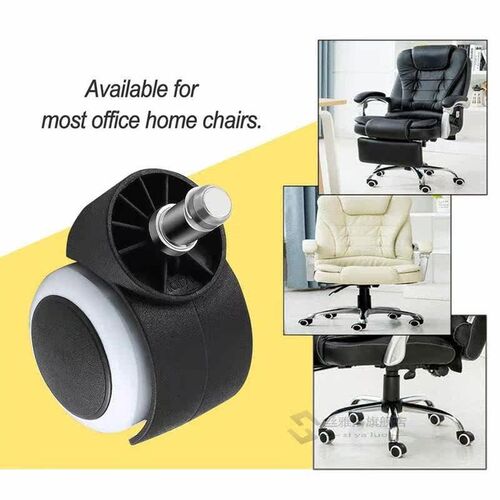 1 Pc General Swivel Chair niversal Wheel Mute Pulley Office - 图1