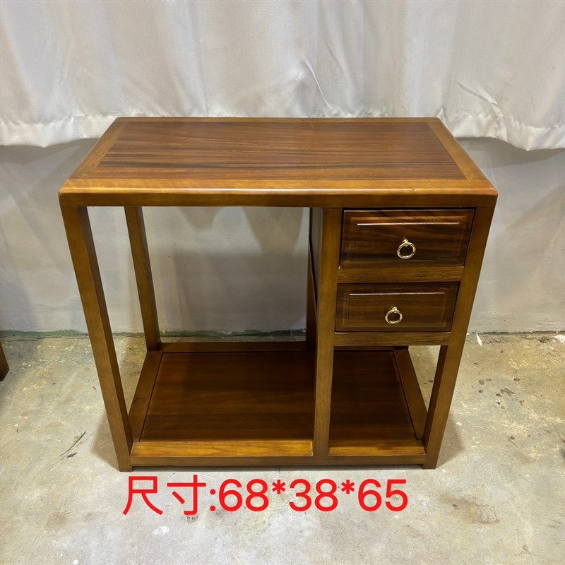 南美胡桃木实木茶水柜平面抽茶水柜餐边柜边几茶车茶几,淘宝优惠券,粉丝福利购,淘宝优惠卷