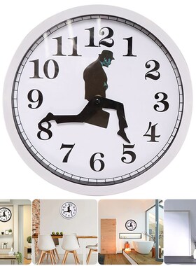 British Comedy Inspired Ministry Of Silly Walk Wall Clock Co