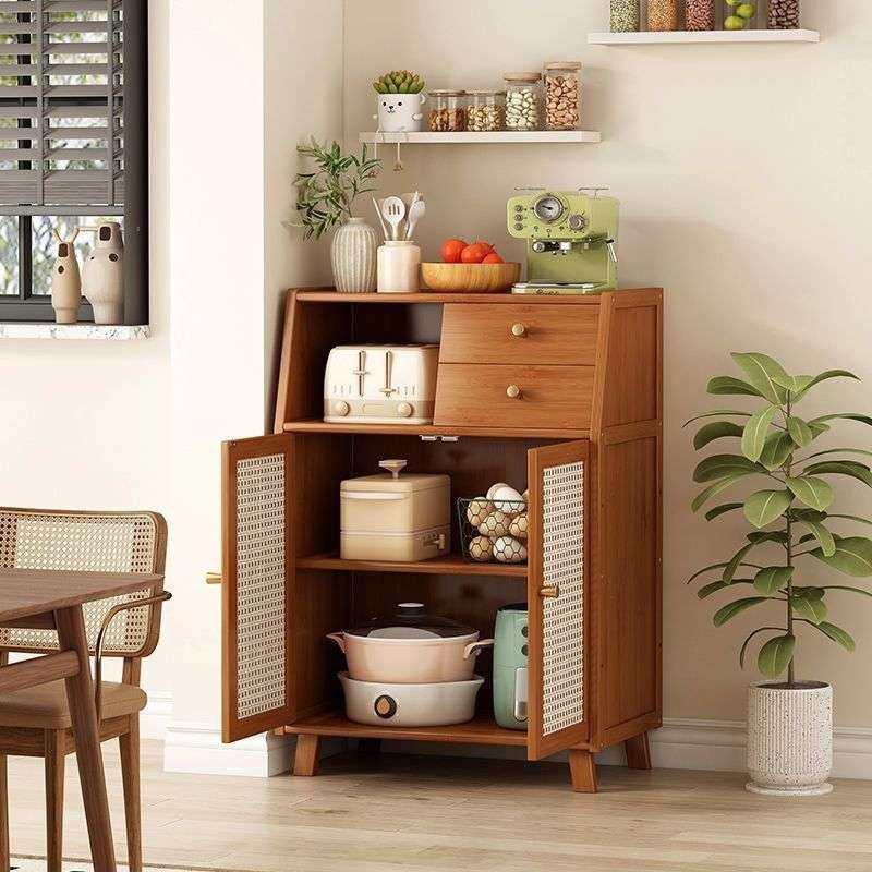 餐边柜厨房非实木靠墙柜子储物柜家用多功能置物柜碗柜出租房专用,淘宝优惠券,粉丝福利购,淘宝优惠卷