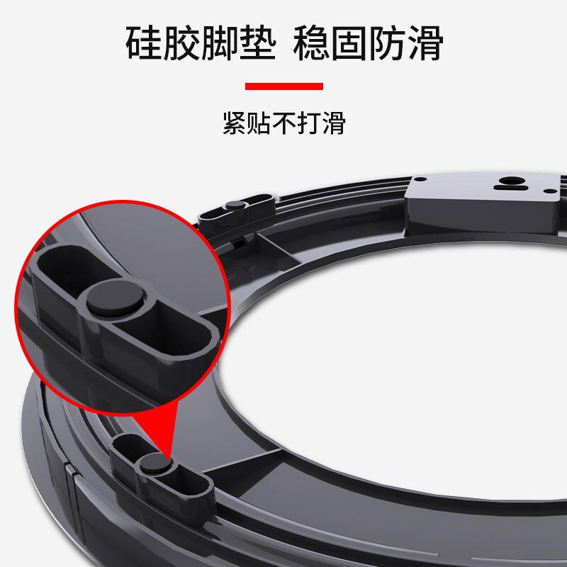 餐桌电动转盘转芯家用圆桌智能充电式自动旋转底座酒店,淘宝优惠券,粉丝福利购,淘宝优惠卷