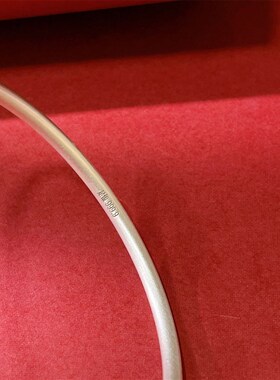 FOLKs Foot Silver  Retro Simple Silver Brlet Laser Ping An