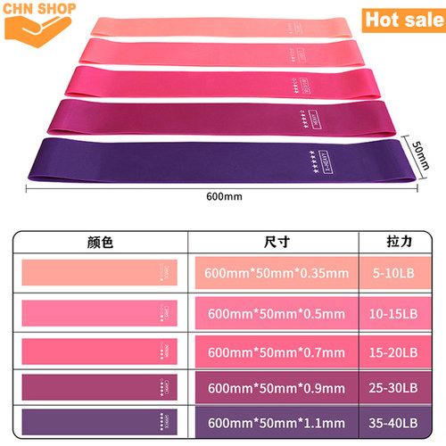 Yoga Resistance Band Rubber Band Yoga mat Gym Equipment - 图2