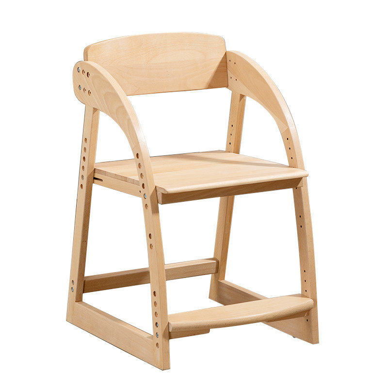 儿童实木学习椅可升降座椅小学生办公椅子宝宝调节坐凳餐椅重力轮,淘宝优惠券,粉丝福利购,淘宝优惠卷