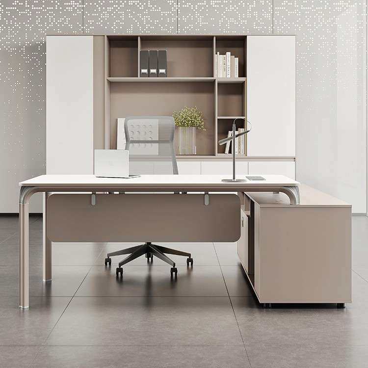 老板办公桌单人总经理办公桌简约现代主管桌椅组合办公室轻奢家具,淘宝优惠券,粉丝福利购,淘宝优惠卷