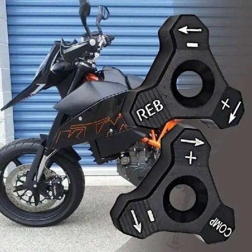 Cycling Front Fork Cap Shock Cover 2 Pieces Front Shock - 图0
