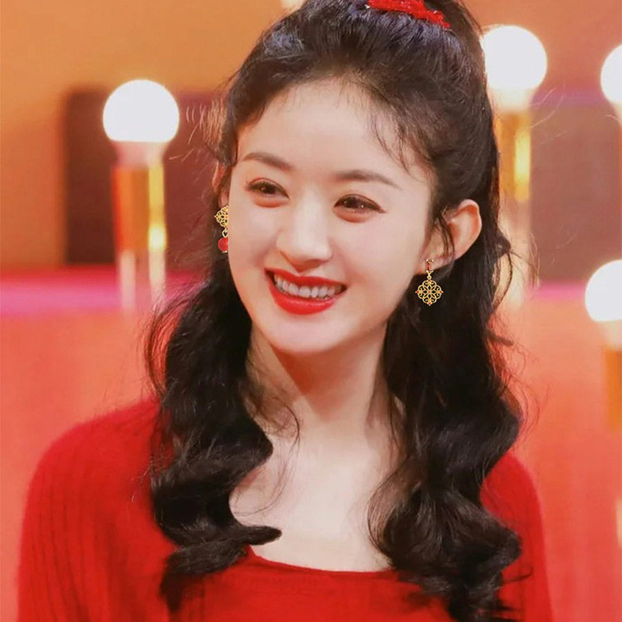 银针锆石镂空花朵耳钉新中式复古气质百搭耳环轻奢高级感耳饰,淘宝优惠券,粉丝福利购,淘宝优惠卷