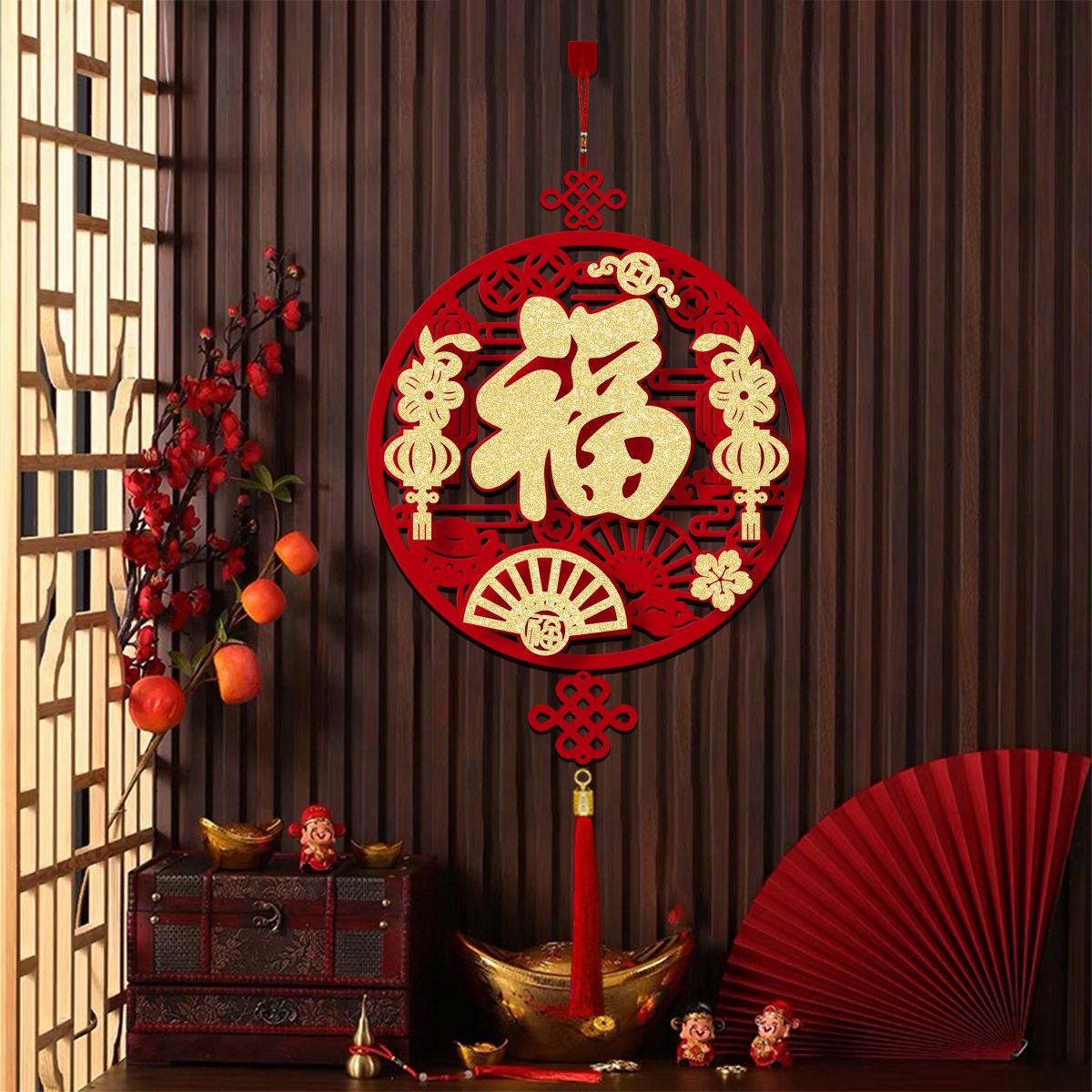 2026马年福字挂件新年装饰场景布置室内客厅门口春节过年挂饰门贴,淘宝优惠券,粉丝福利购,淘宝优惠卷