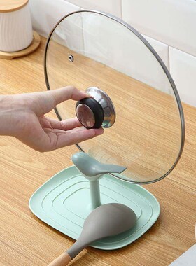 Kitchen Spatula Ladle Shelf Bird Shape Spoon Rest Pot Lid Ho