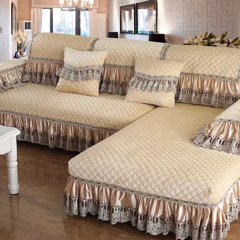欧式沙发垫冬季防滑加厚毛绒坐垫子客厅高档贵妃全包沙发罩,淘宝优惠券,粉丝福利购,淘宝优惠卷
