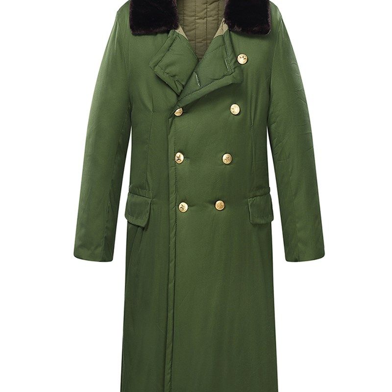 军棉大衣男冬季加厚长款东北绿大棉袄保安防寒劳保工作服老款棉服,淘宝优惠券,粉丝福利购,淘宝优惠卷