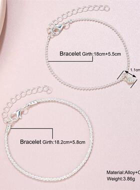New Ins Sparkling Double Layer Brlet Cold Wind Design Feelin