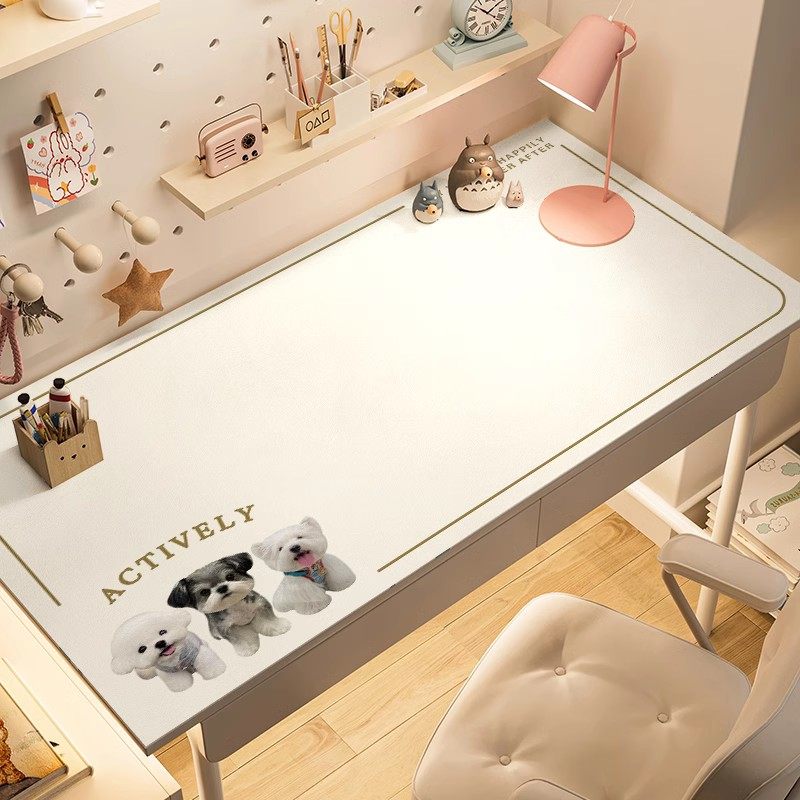 书桌垫卡通狗皮革电脑专用环保护眼保护儿童学生桌布写字台桌垫,淘宝优惠券,粉丝福利购,淘宝优惠卷