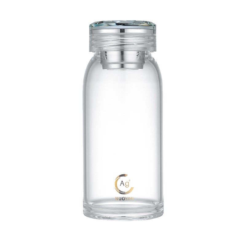 诺岩单层玻璃杯加厚男士高档抗菌礼盒车载水杯家用女茶杯透明杯子,淘宝优惠券,粉丝福利购,淘宝优惠卷