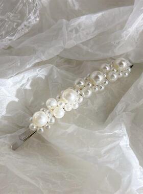 1Set Handmade Pearls Hair Clips Pin for Women Fashion Geomet