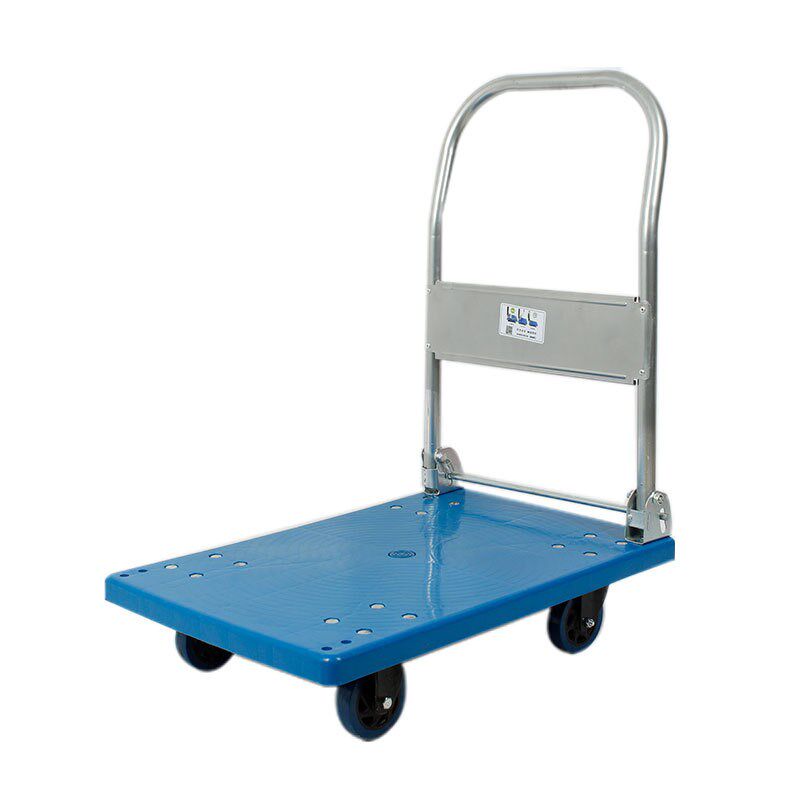 手推车塑料平板搬运车货物小推车可折叠家用超市拉货平板车,淘宝优惠券,粉丝福利购,淘宝优惠卷